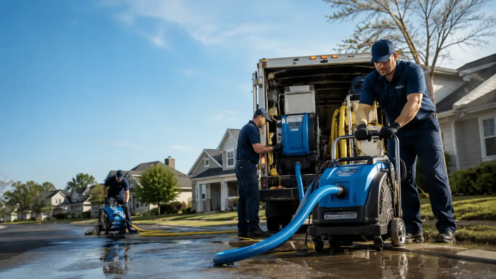 Flood Damage Cleanup in De Berry, TX